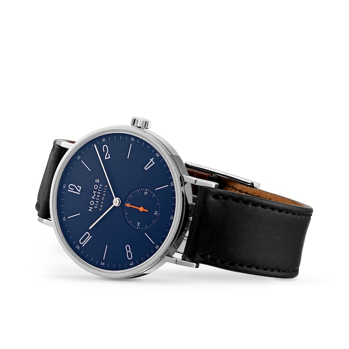 NOMOS Glashutte Tangente Neomatik 39mm Midnight Blue Mens Watch