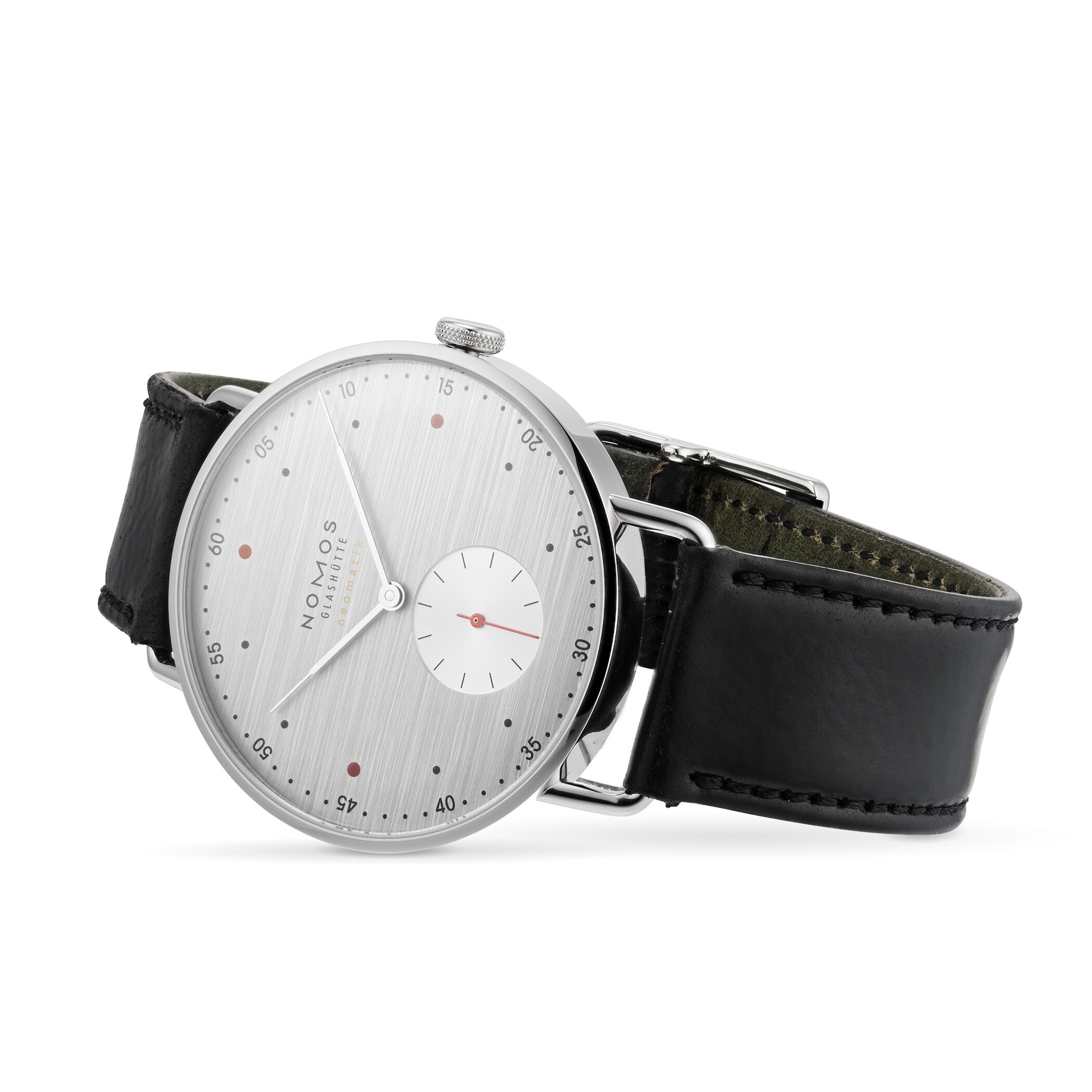 NOMOS Glashütte Metro neomatik 39 Silvercut