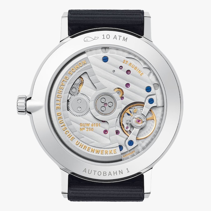 NOMOS Glashutte Autobahn Neomatik 41 Date Sports Gray