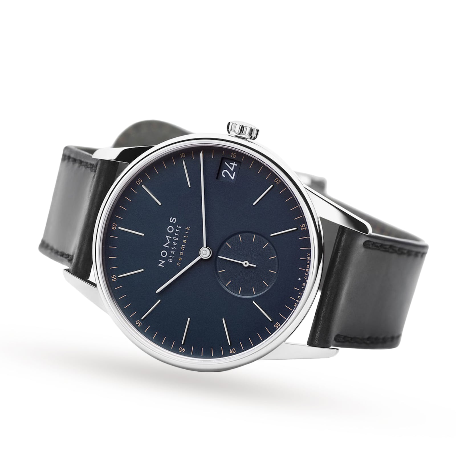 NOMOS Glash tte Orion Neomatik 41 Date Midnight Blue 363 Watches