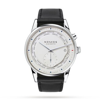 NOMOS Glashutte Zurich World Time 40mm 
