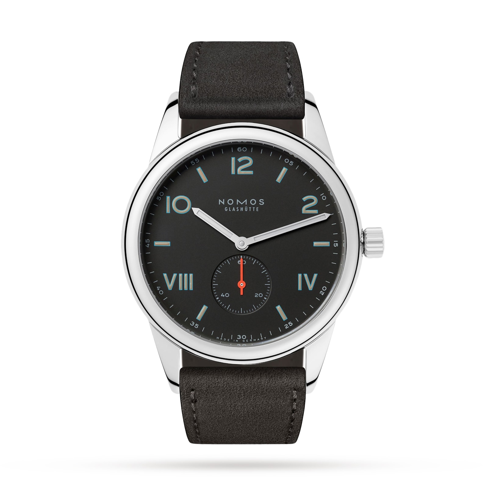 NOMOS Glash tte Club Campus Night 38mm Mens Watch 738 Goldsmiths