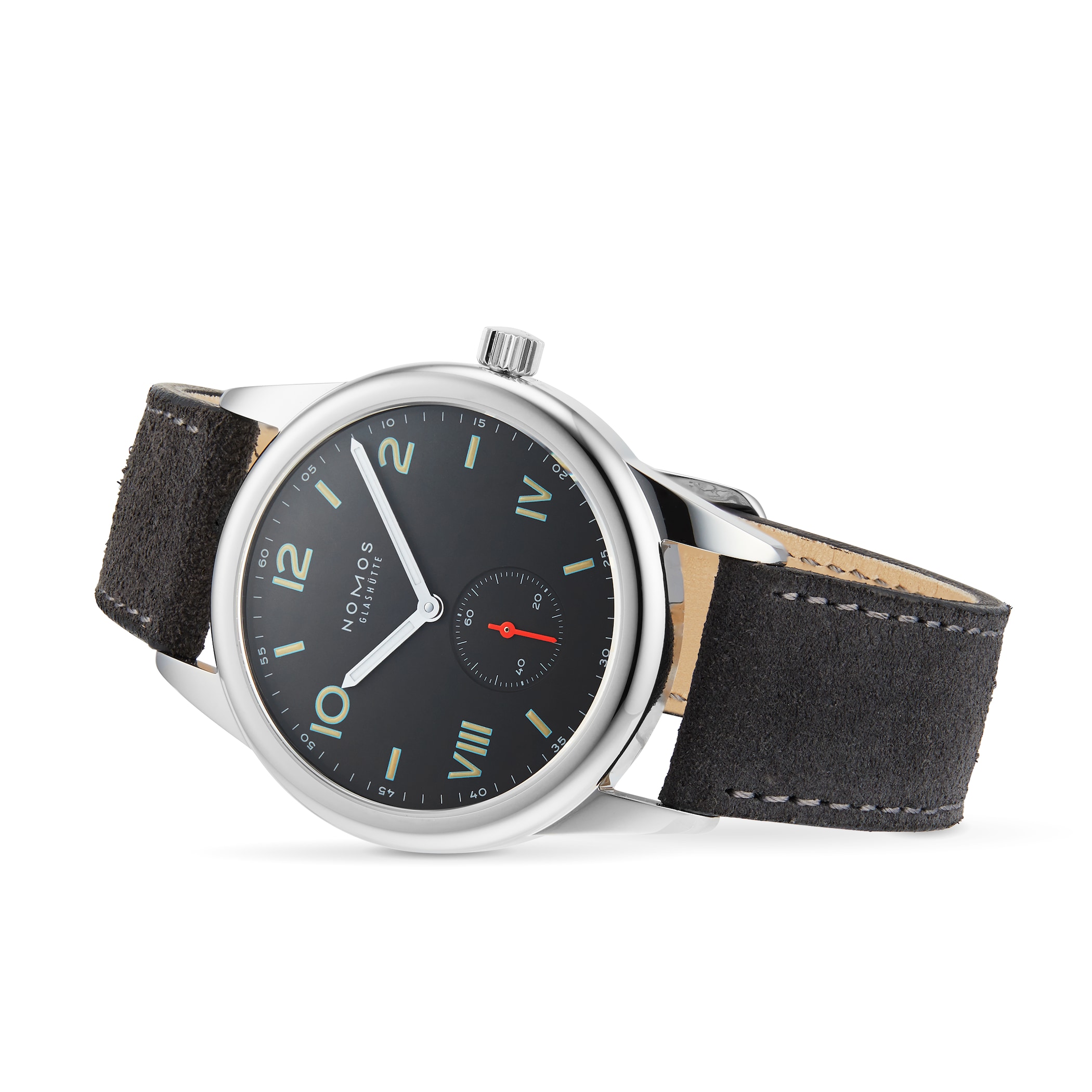NOMOS Glashutte Club Campus Night 38mm Mens Watch