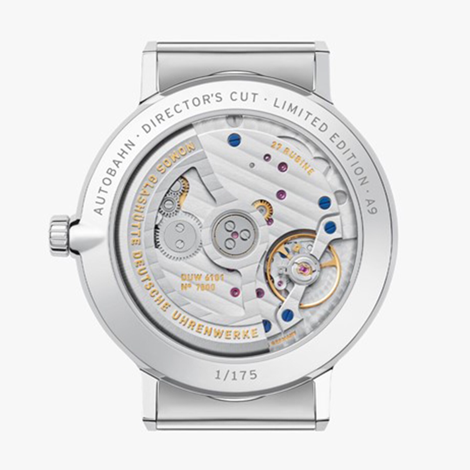NOMOS Glashutte Autobahn 41mm Mens Watch