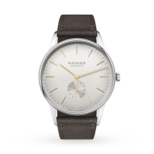 NOMOS Glashutte Orion 38 Silver