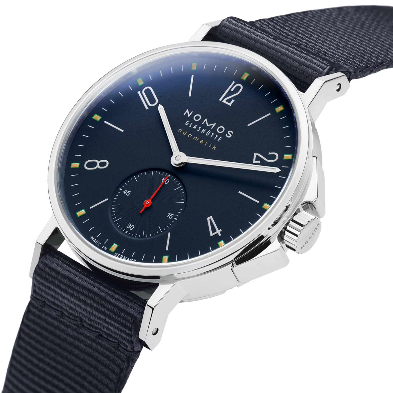 NOMOS Glashutte Ahoi Neomatik Atlantic 36mm Unisex Watch 567 Mappin and Webb