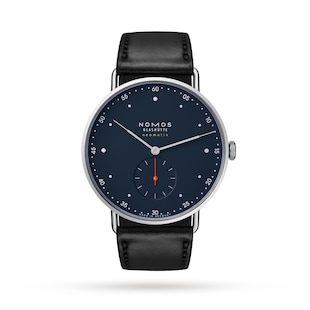 NOMOS Glashutte Metro Neomatik Midnight Blue 39mm Mens Watch