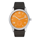 NOMOS Glashutte Club Campus 38 future orange 38.5mm