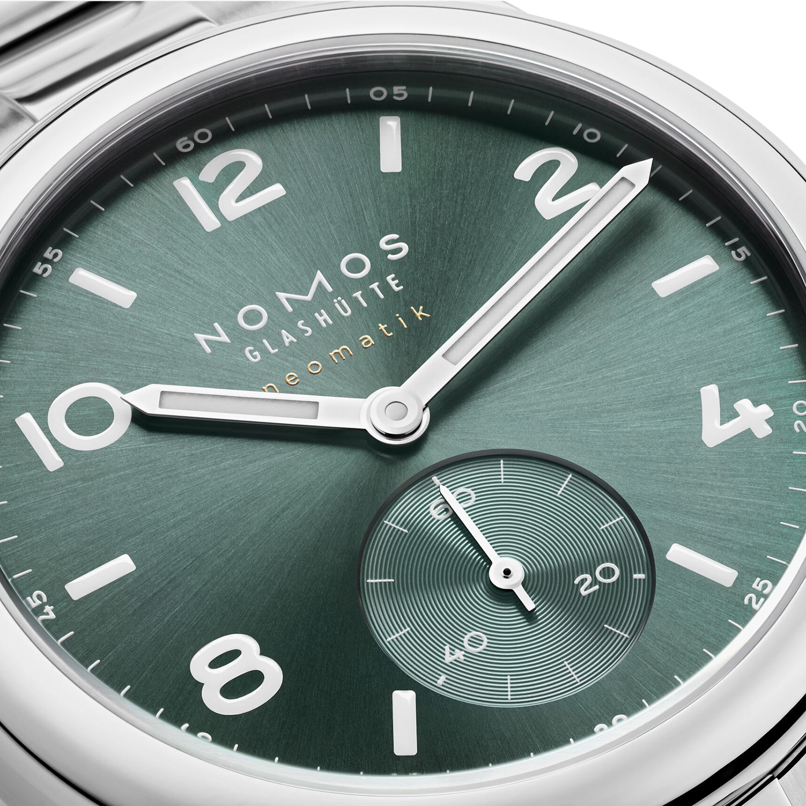 NOMOS Glashutte Club Sport Neomatik Petrol 37mm Mens Watch