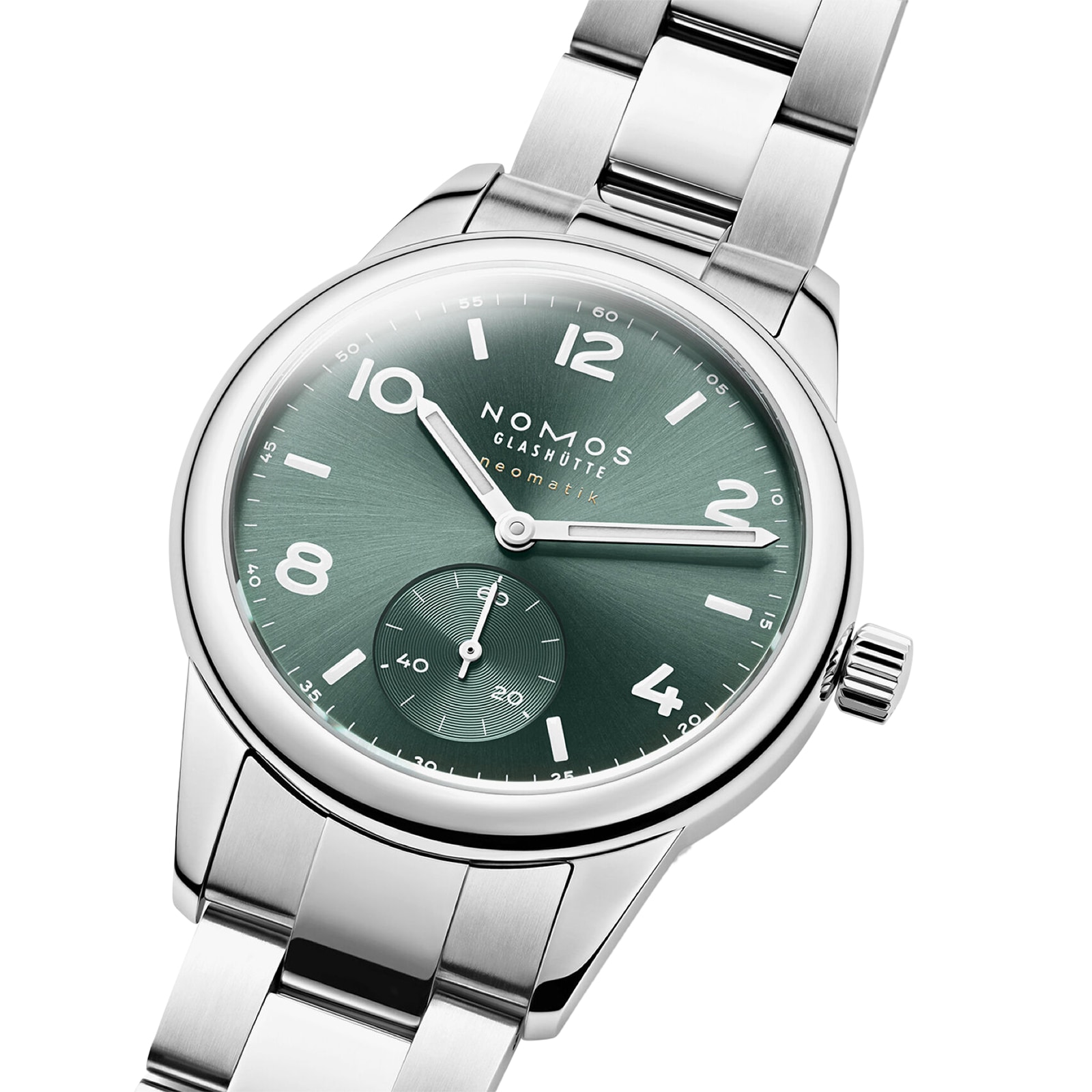 NOMOS Glashutte Club Sport Neomatik Petrol 37mm Mens Watch