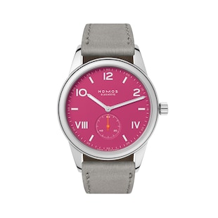 NOMOS Glashutte Club Campus 38mm Deep Pink Watch
