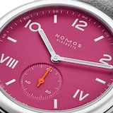 NOMOS Glashutte Club Campus 36mm Ladies Watch Pink