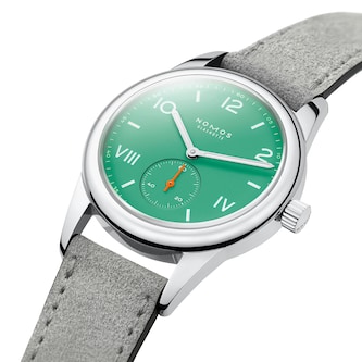 NOMOS Glashutte Club Campus electric green 36mm