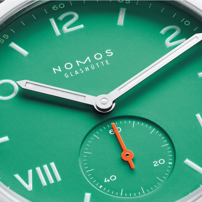 NOMOS Glashutte Club Campus electric green 36mm