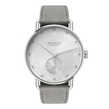 NOMOS Glashutte Metro 33 All Silver Ladies Watch