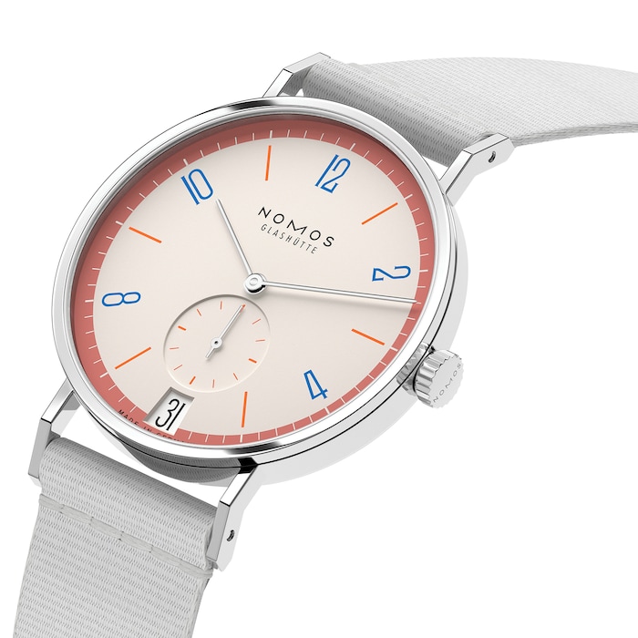 NOMOS Glashutte Tangente 38 Date Love - 175 Years Watchmaking Glashutte