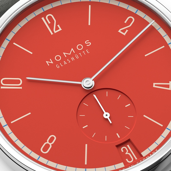 NOMOS Glashutte Tangente 38 Date Rambazamba - 175 Years Watchmaking Glashutte