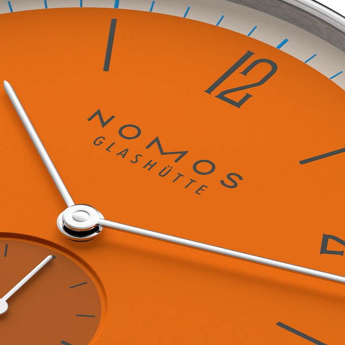 NOMOS Glashutte Tangente 38 Date Boje - 175 Years Watchmaking Glashutte