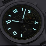 NOMOS Glashütte Club Sport Neomatik Worldtimer Vector Limited Edition 40mm Mens Watch Black