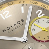 NOMOS Glashutte Club Sport Neomatik Worldtimer Reverie Limited Edition 40mm Mens Watch