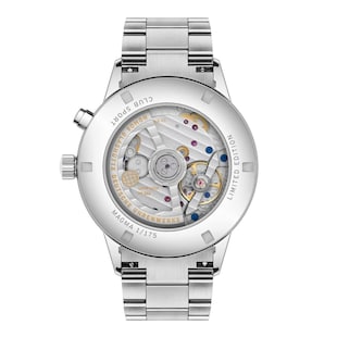 NOMOS Glashutte Club Sport Neomatik Worldtimer Magma Limited Edition 40mm Mens Watch