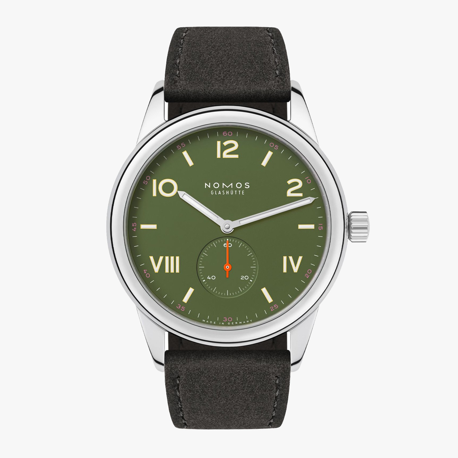 Nomos Glashutte Club Campus 38 All Olive Nomos Glashutte Club Campus 38 All Olive