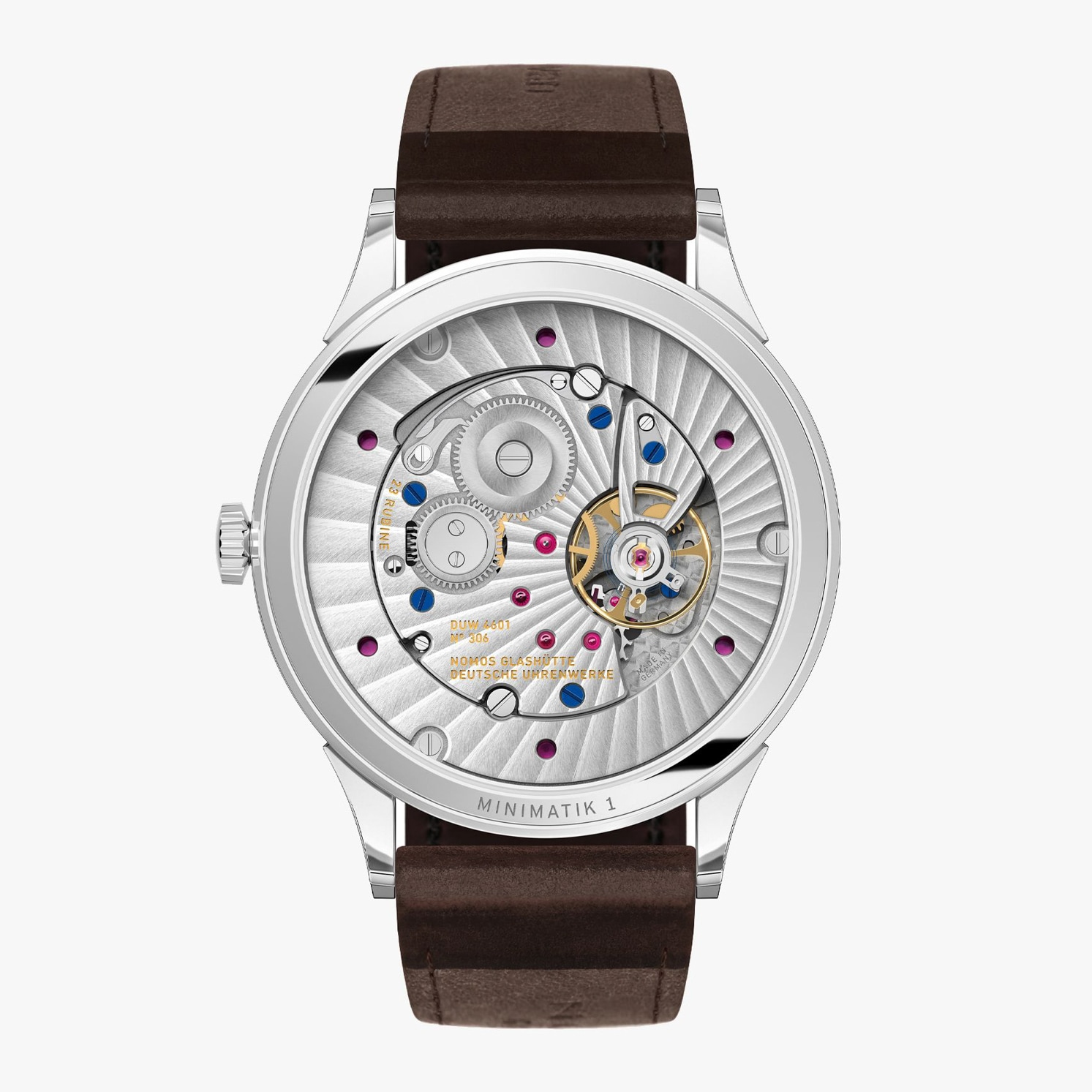 NOMOS Glashutte Minimatik Date Gold 39mm Watch NOMOS Glashutte Minimatik Date Gold 39mm Watch