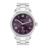 NOMOS Glashutte Club Sport Neomatik 34mm Watch Purple