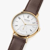 NOMOS Tangente Gold Neomatik Update Dore 38mm Watch White Dial
