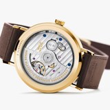 NOMOS Tangente Gold Neomatik Update Dore 38mm Watch White Dial