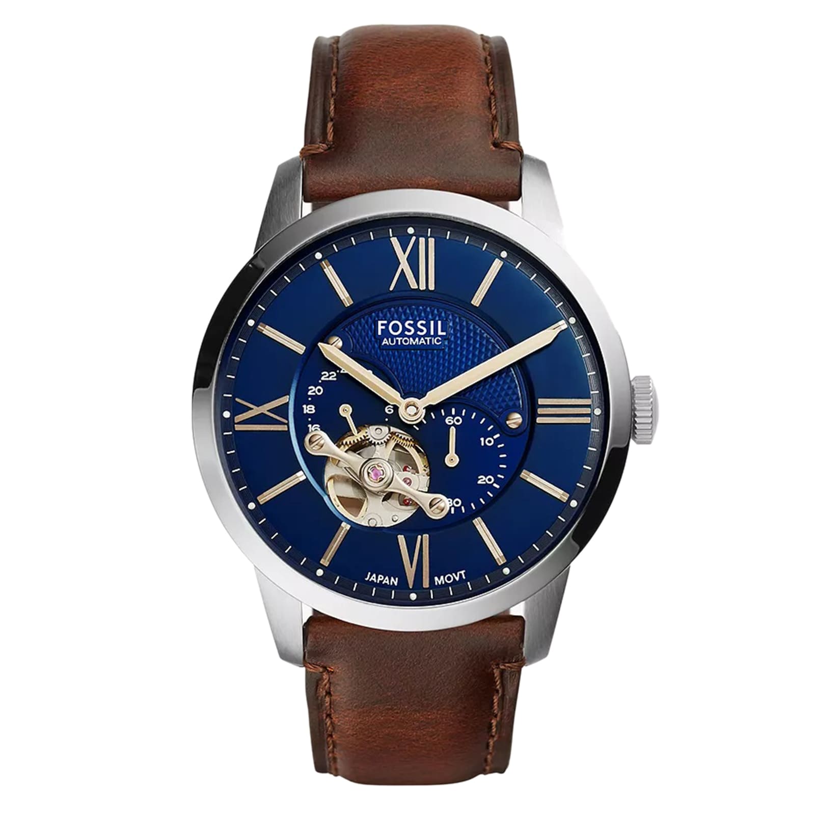 Fossil Townsman Automatic Cream Dial Mens Watch Fossil Townsman Automatic Cream Dial Mens Watch