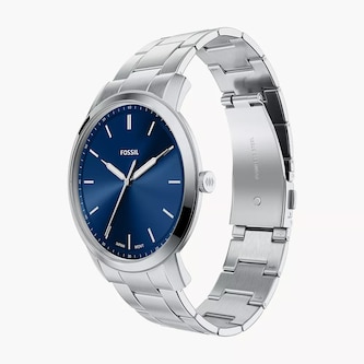Fossil Minimalist Three-Hand Stainless Steel Mens Watch