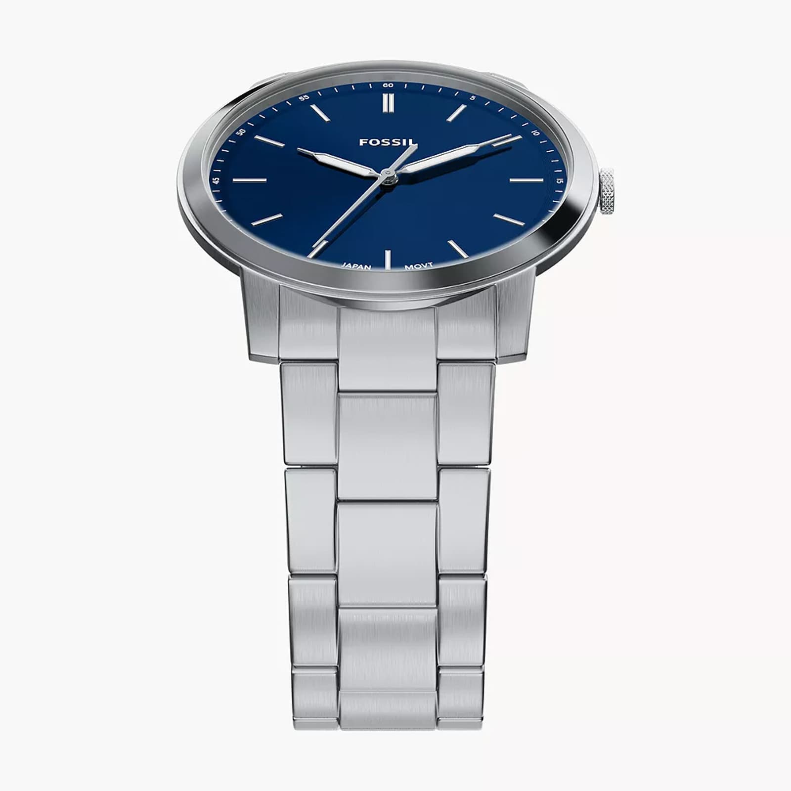 Fossil Minimalist Three-Hand Stainless Steel Mens Watch Fossil Minimalist Three-Hand Stainless Steel Mens Watch