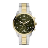Fossil Neutra Chronograph Two-Tone Stainless Steel MensWatch