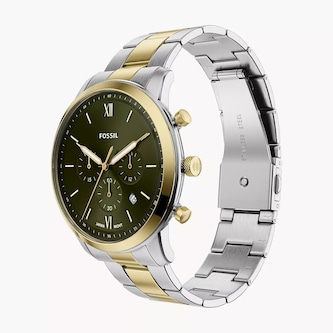 Fossil Neutra Chronograph Two-Tone Stainless Steel MensWatch