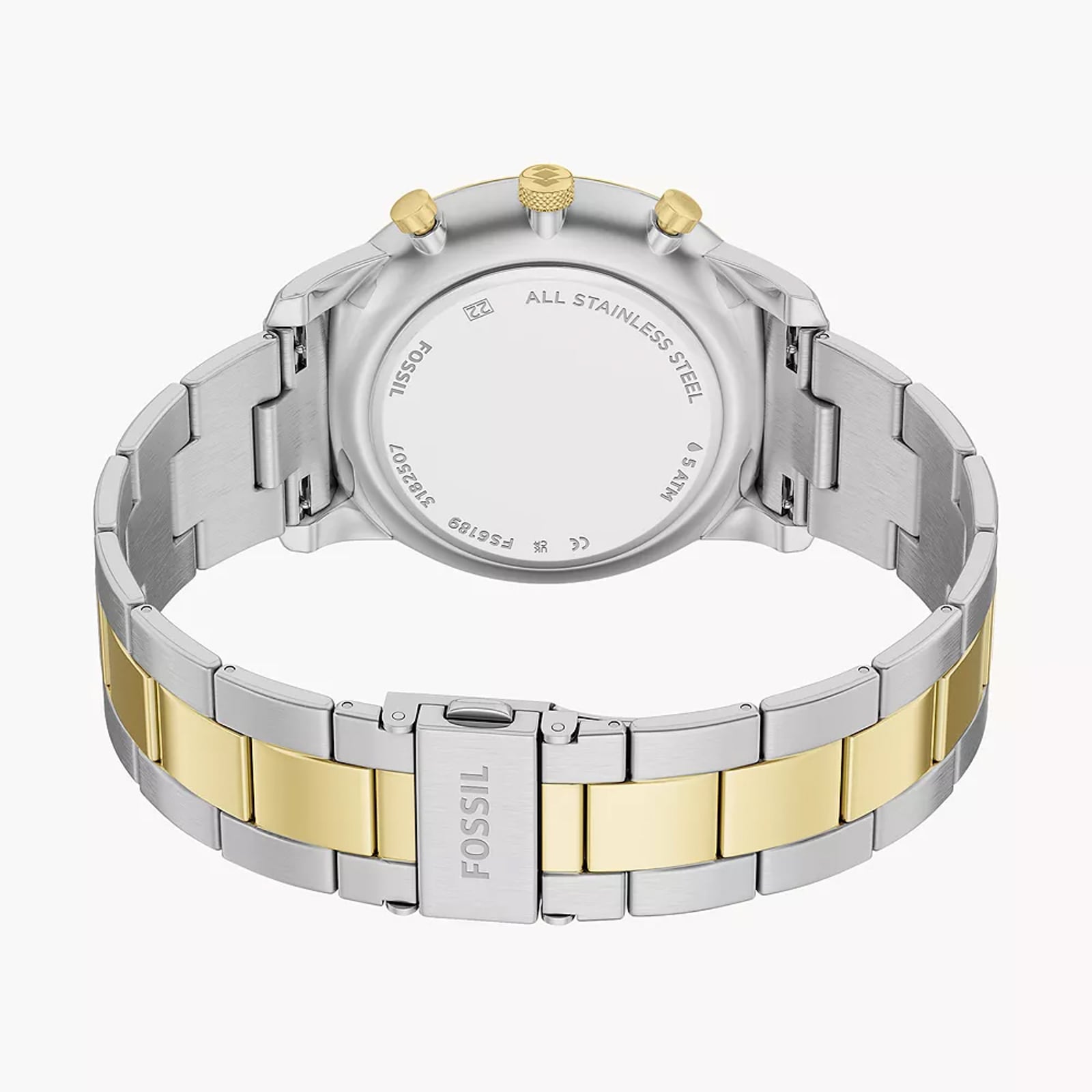 Fossil Neutra Chronograph Two-Tone Stainless Steel MensWatch Fossil Neutra Chronograph Two-Tone Stainless Steel MensWatch
