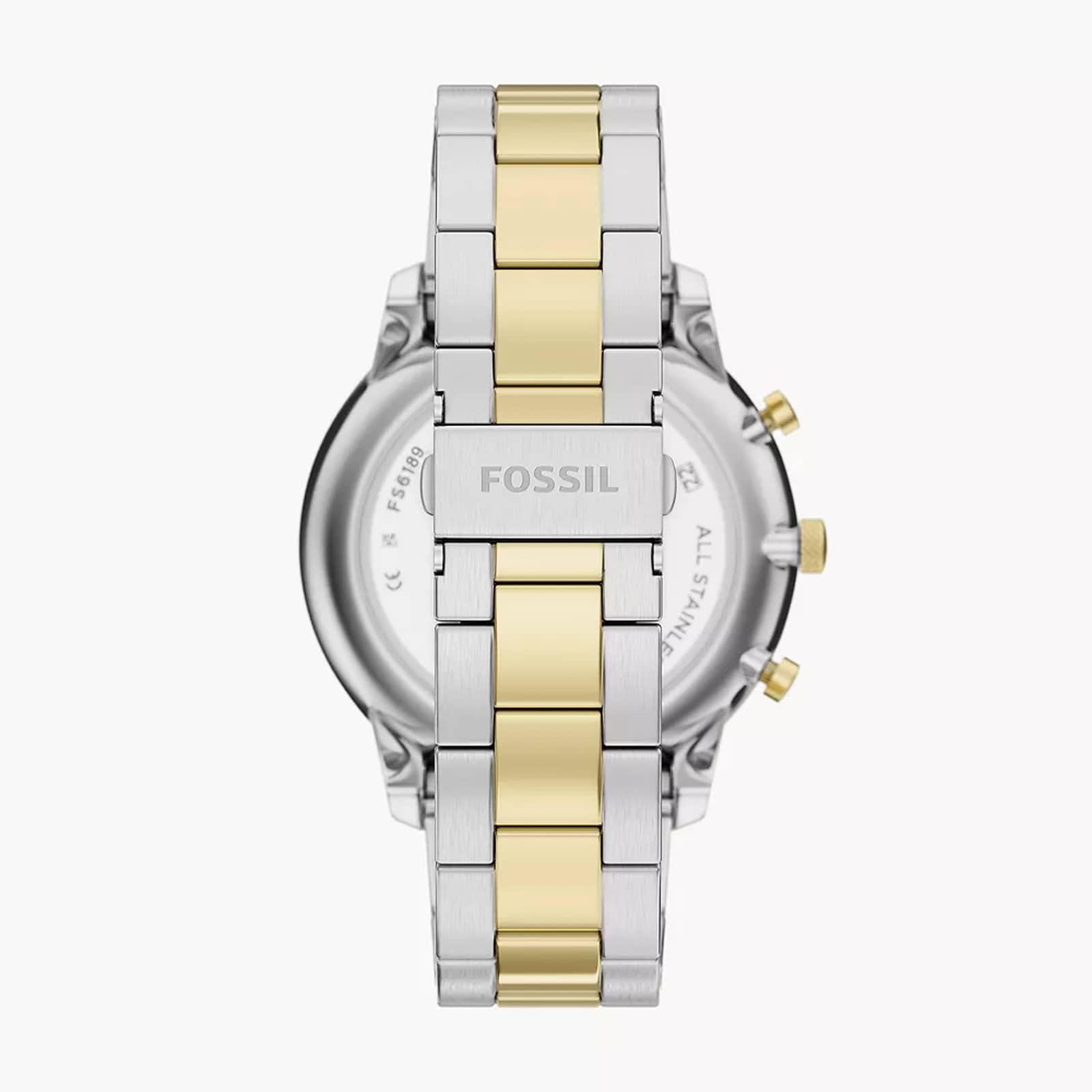 Fossil Neutra Chronograph Two-Tone Stainless Steel MensWatch Fossil Neutra Chronograph Two-Tone Stainless Steel MensWatch