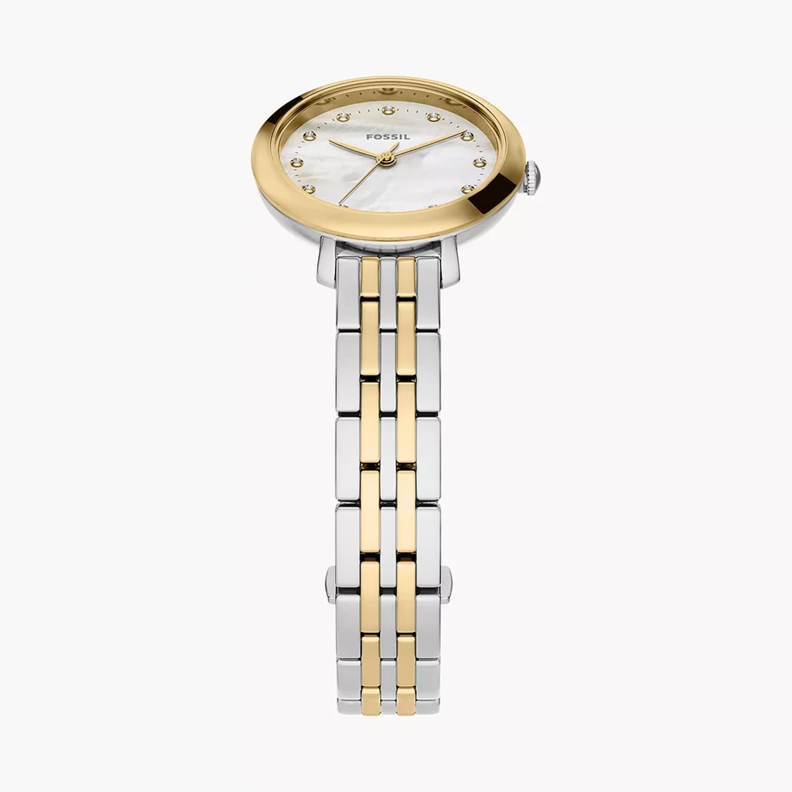 Fossil Heidi Three-Hand Two-Tone Stainless Steel Ladies Watch