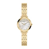 Fossil Heidi Three-Hand Gold-Tone Stainless Steel Ladies Watch