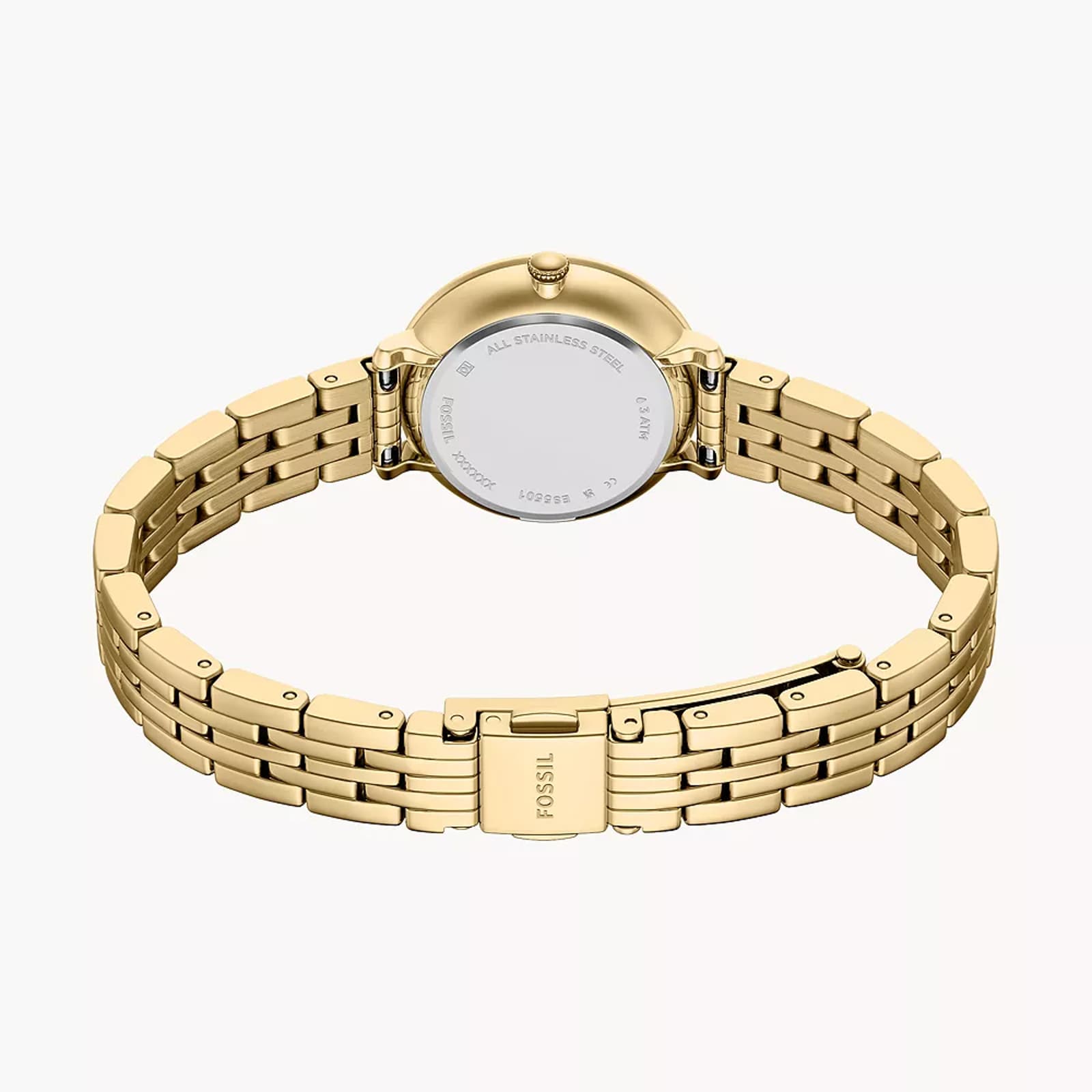 Fossil Heidi Three-Hand Gold-Tone Stainless Steel Ladies Watch