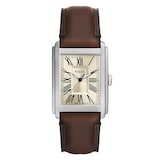 Fossil Carraway Stainless Steel Silver Dial Mens Watch