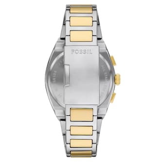 Fossil Everett Bicolour Green Chronograph Mens Watch