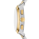 Fossil Everett Bicolour Green Chronograph Mens Watch