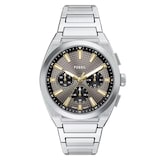 Fossil Everett Stainless Steel Grey Dial Mens Watch