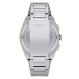 Fossil Everett Stainless Steel Grey Dial Mens Watch
