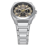 Fossil Everett Stainless Steel Grey Dial Mens Watch