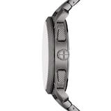 Fossil Machine Stainless Steel Grey Chronograph Mens Watch