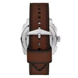 Fossil Machine Stainless Steel Green Chronograph Mens Watch