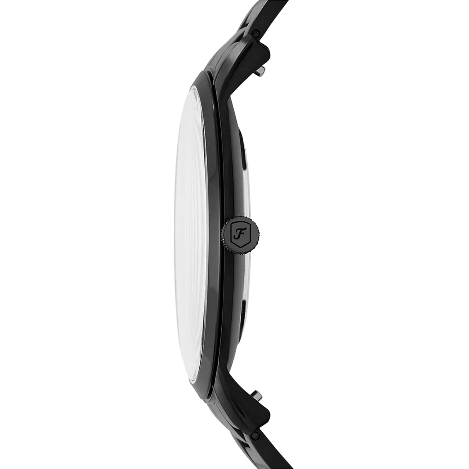 Fossil Minimalist Stainless Steel Black Dial Mens Watch