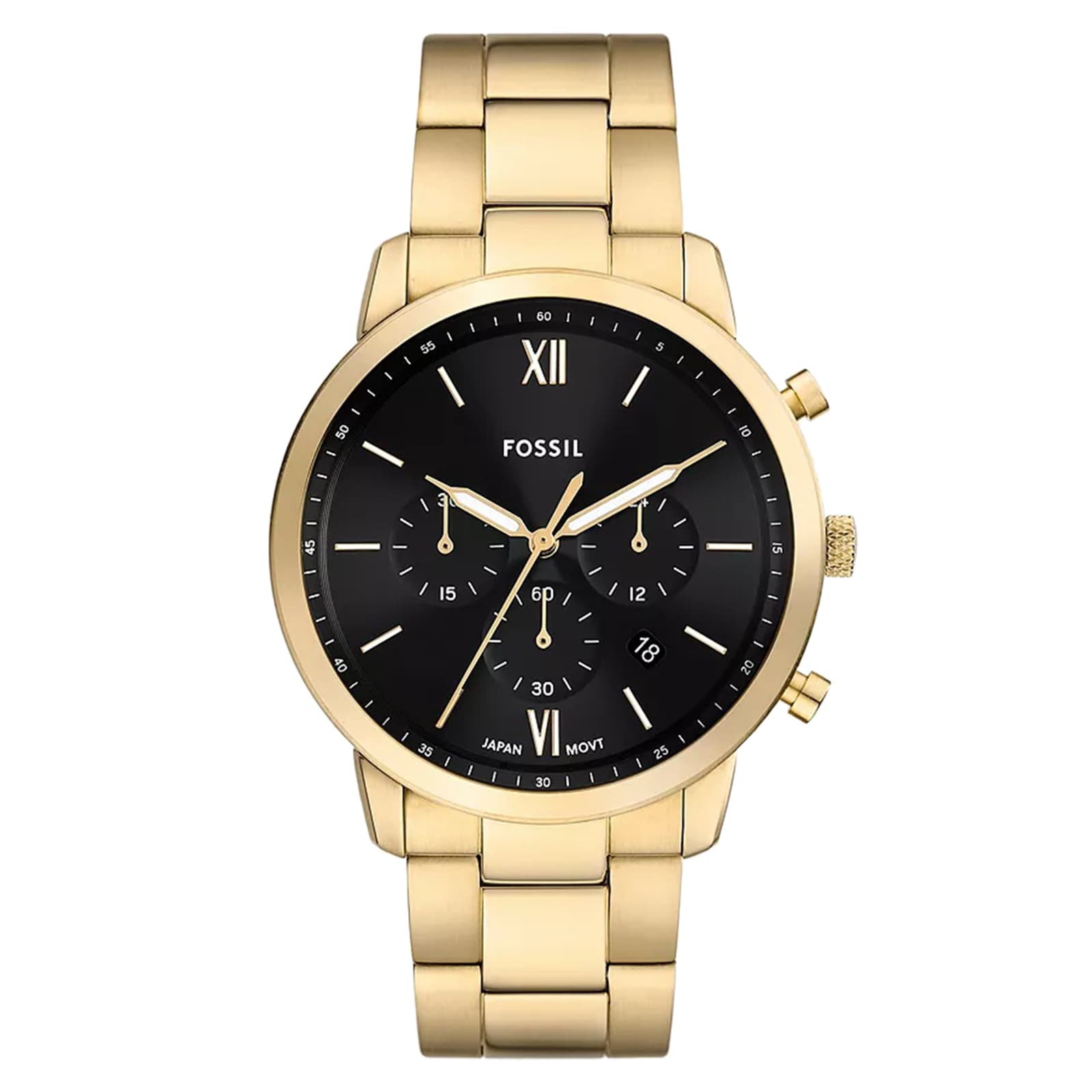 Fossil Neutra Chronograph Gold-Tone Stainless Steel Watch